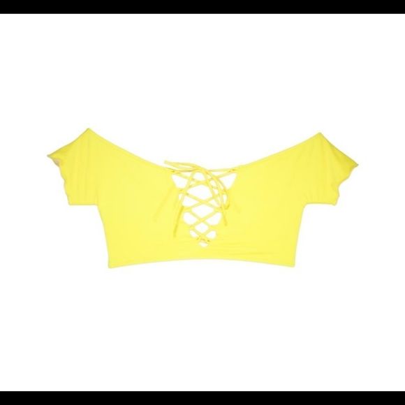 NWT Freedom Beachwear yellow adjustable strap Bikini set - Picture 4 of 16